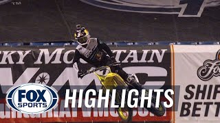 James Stewart Makes Incredible Comeback for 49th Win  Toronto Supercross 2014 [upl. by Esahc]