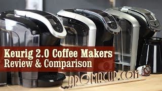 Keurig 20 Coffee Makers with Carafe  Review amp Comparison  K300 vs K400 vs K500 Series [upl. by Saxe]