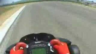 ORAN PARK Superkart LAP RECORD OnBoard HyperRacer [upl. by Abagael]