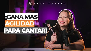 MEJORA TU AGILIDAD VOCAL CON ESTOS EJERCICOS  YEKA COACH [upl. by Millham]