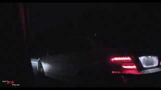 C6 Corvette vs 2012 Mercedes C63 AMG STREET RACING [upl. by Einohtna635]