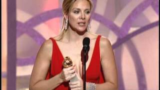 Kim Cattrall Wins Best Supporting Actress TV Series Musical Or Comedy  Golden Globes 2003 [upl. by Gerc]