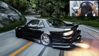 S13 Downhill Touge Drifting l Assetto Corsa Logitech G29  Steering Wheel Gameplay [upl. by Latnahs]