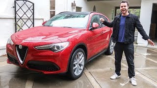 TAKING DELIVERY OF A NEW ALFA ROMEO STELVIO [upl. by Dnalrah678]