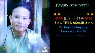 Wajah kekasih karaoke lirik  karaoke duet smule  karaoke duet tanpa vokal [upl. by Sirromal568]