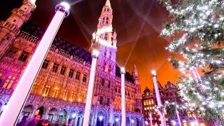 GRAND PLACE BRUSSELS quotSON amp LUMIÈREquot 2011  ELECTRABEL NIGHTS [upl. by Malilliw]