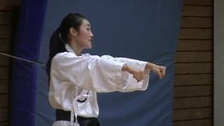 Part1 Master Anna Kim 6 Dan Taekwondo Training session Part 1 of 2 [upl. by Otsedom]