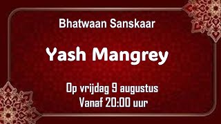 LIVESTREAMING  Bhatwaan Sanskaar van yash Mangrey [upl. by Ras]