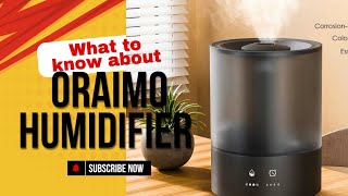 What You Need to Know ep1 About Oraimo Smart Humidifier Oraimo Humidifier Review [upl. by Analise800]