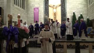 Recessional for Mass of Candidacy of 6 Trenton Diocese Seminarians [upl. by Hteboj]