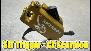 Competition for Testing and Development  KEArms SLT Trigger for the CZ Scorpion [upl. by Elleunamme]