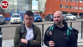 We got robbed  Rangers and Celtic fans share their thoughts after yesterdays 33 draw [upl. by Larrej]