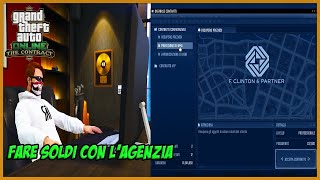 COME GUADAGNARE CON LAGENZIA DI GTA 5 ONLINE DEL DLC THE CONTRACT Anche se fa cagare GTA 5 ITA [upl. by Hecht631]