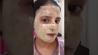 Hydrating face mask for glowing brighting skin ✨🫶facemask glowingskin koreanskin short viral [upl. by Ardel]