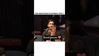 Faiz about fainat in laughter chef 🎉🎉🤌💫fainatmoment weloveyoufainat faisu07teamandrizaafreen [upl. by Medora177]