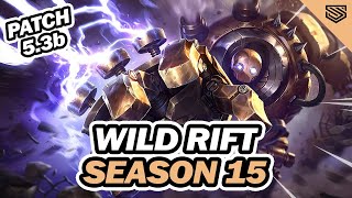 🔴 NEW PATCH TESTING HUGE BLITZCRANK amp LUCIAN BUFFS 🔥 Wild Rift Patch 53a Livestream [upl. by Eile257]