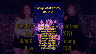 5 Songs BLACKPINK 2019  2020 blackpink kpop  hiphop rampb edm  music [upl. by Thompson574]