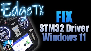 SOLVED TX16s STM32 Driver for Windows 11 [upl. by Nyleuqaj]