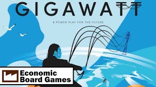 Gigawatt SoloPlaythrough Economic Board Games [upl. by Karilynn659]