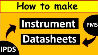 MOST asked Interview Question  How to prepare Instrument DATASHEET [upl. by Aniela]