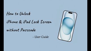 iSumsoft iPhone Passcode Refixer Guide  How to Unlock iPhone Lock Screen without Passcode [upl. by Nrublim]