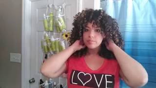 Curly Hair Care Refresh Natural Curls in Between Washes [upl. by Stoat7]