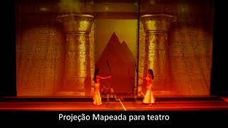 Projeção Mapeada para teatro [upl. by Pincas]