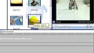 Windows Movie Maker Working In The Timeline Part 1 [upl. by Aserehtairam953]