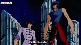 Los Caballeros del Zodiaco Opening 2 Español Latino letra en español Full HD [upl. by Nolham]