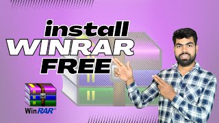 how to download and install winrar for windows 10  how to download and use winrar [upl. by Held468]