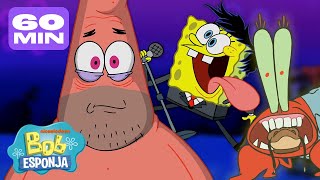 Bob Esponja  60 MINUTOS dos Momentos Mais Engraçados dos NOVOS Episódios de Bob Esponja 🤣 [upl. by Nerb420]