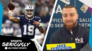 Cowboys Jake Ferguson says their season can be saved with Trey Lance Cooper Rush [upl. by Otsenre598]