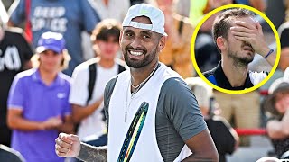 Daniil Medvedev Has NIGHTMARES With Nick Kyrgios [upl. by Asilrahc]