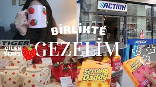 Birlikte Actionı Gezelim  Flying Tiger Çilek Serisinden Aldıklarım🍓🛍️ [upl. by Onimod]