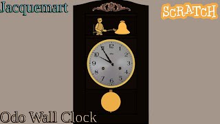 Wall Clock Odo Jacquemart  Scratch Project 13 [upl. by Imat617]