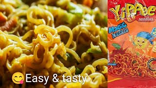 TAMILYippee noodles Yippee noodles recipe Noodles recipe yippee noodles masala recipe [upl. by Frerichs]