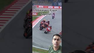 Red Bull GASGAS Teammates CRASH Into Each Other [upl. by Adali141]