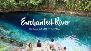 Enchanted River in Surigao Del Sur Philippines [upl. by Ellennej]