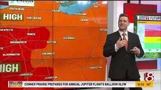 Ragweed pollen levels show slight decline in Indiana as September 2023 unfolds [upl. by Nylirrej]