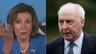 ‘Stupid and ridiculous’ Nancy Pelosi hits out at Paul Keating [upl. by Gran]