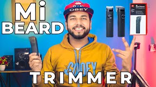 Mi Beard Trimmer Unboxing amp Review  Best Trimmer Under 1500  Mi Beard Trimmer Review [upl. by Flam88]