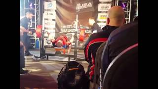 IPF Bench Press World Record Attempt  Brady Stewart [upl. by Kreit381]