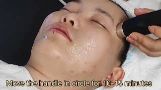 CO2 Bubble Oxygenation Exfoliate Oxygen Facial Machine [upl. by Ocisnarf204]