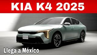 NUEVO KIA 4 FORTE 2025 POR FIN LLEGA A MÉXICO PRECIOS Y EQUIPAMIENTO [upl. by Ecneralc]