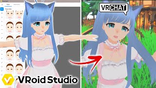 How to Convert a VRoid Model to VRChat Easy and Quick Tutorial [upl. by Sherill]