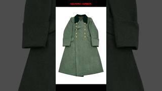 WWII German M36 Kriegsmarine Coastal Officer Fieldgrey wool Greatcoat [upl. by Martella385]