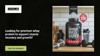 Kevin Levrone Anabolic Mass Gainer  Build Muscle Fast  Best Mass Gainer in UAE [upl. by Annoit]