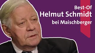 Best of quotHelmut Schmidt bei Sandra Maischbergerquot [upl. by Nora899]