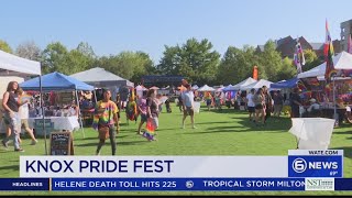 Annual Knoxville pride festival held at Worlds Fair Park [upl. by Darelle]