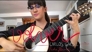 Volver de Carlos Gardel tango argentino  Paola Hermosín Cover [upl. by Airdnas49]